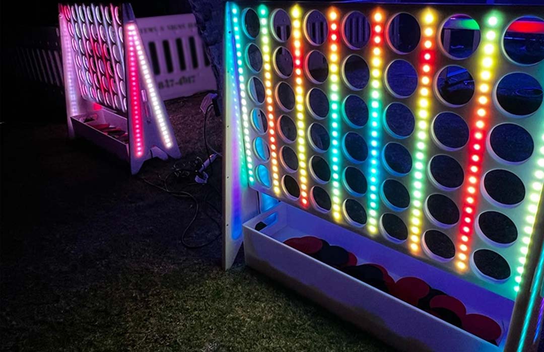 LED Giant Connect 4