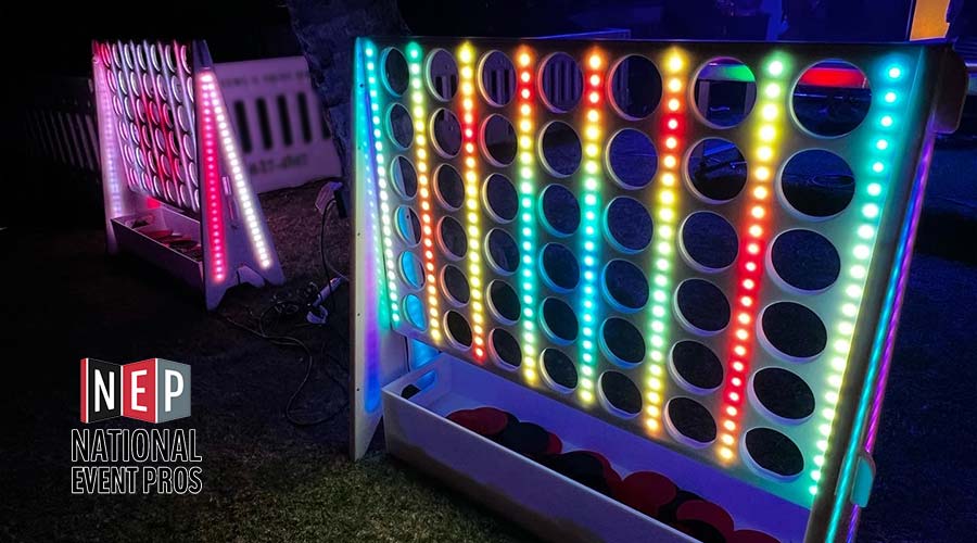LED Giant Connect 4