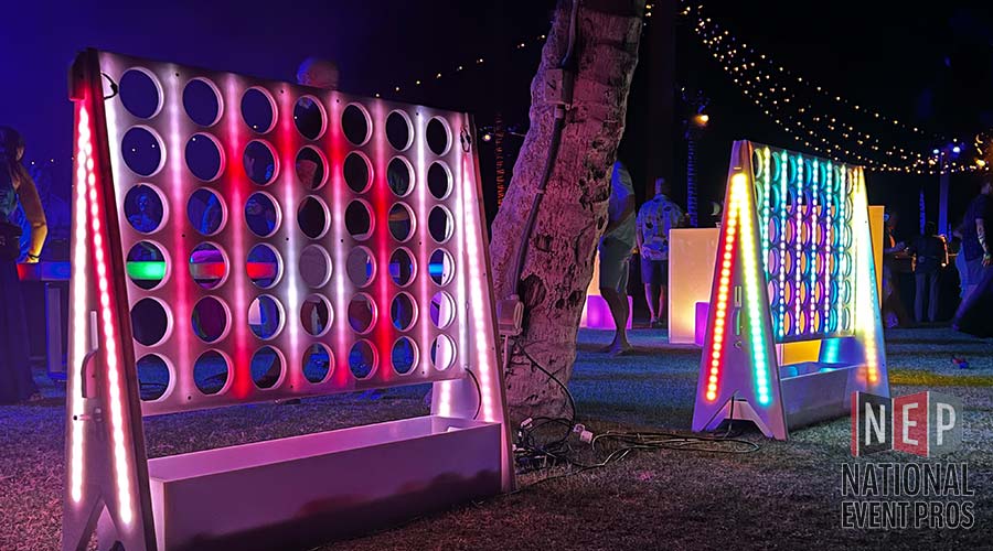 LED Giant Connect 4