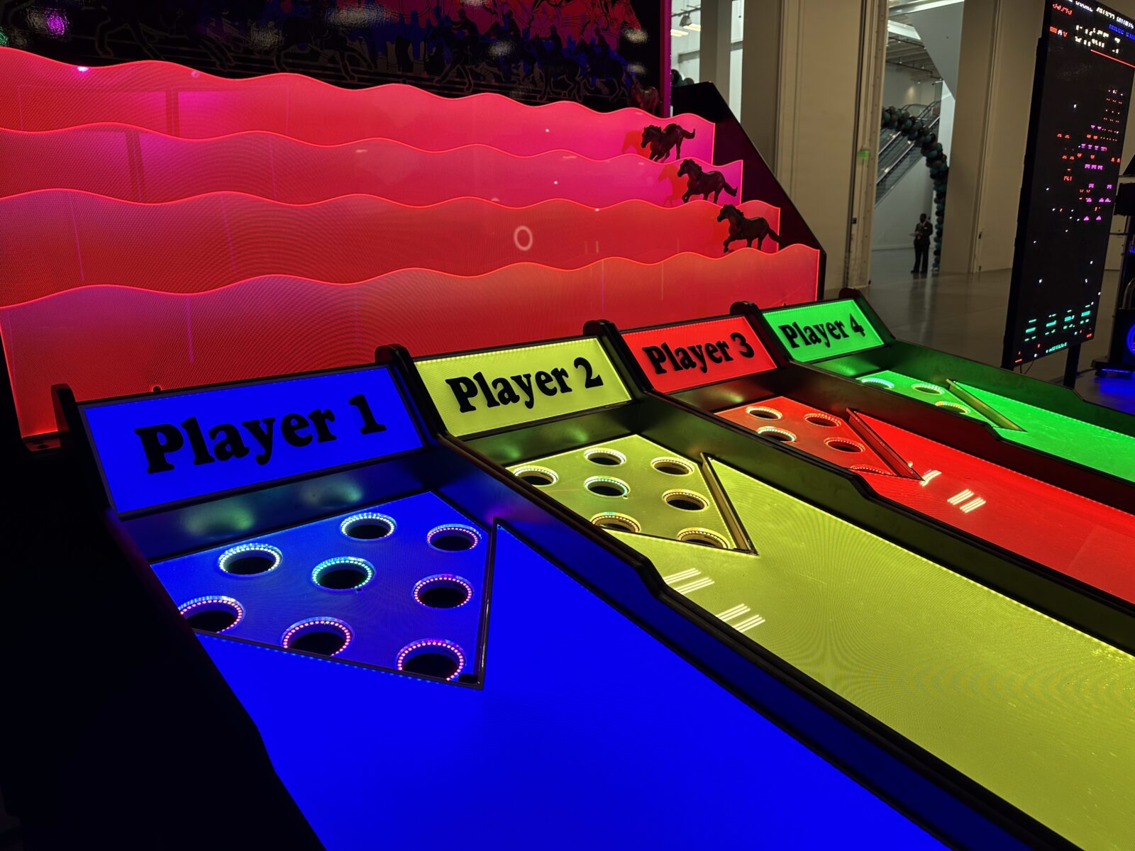 LED Roll-A-Ball Horse Race Game