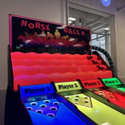 LED Roll-A-Ball Horse Race Game