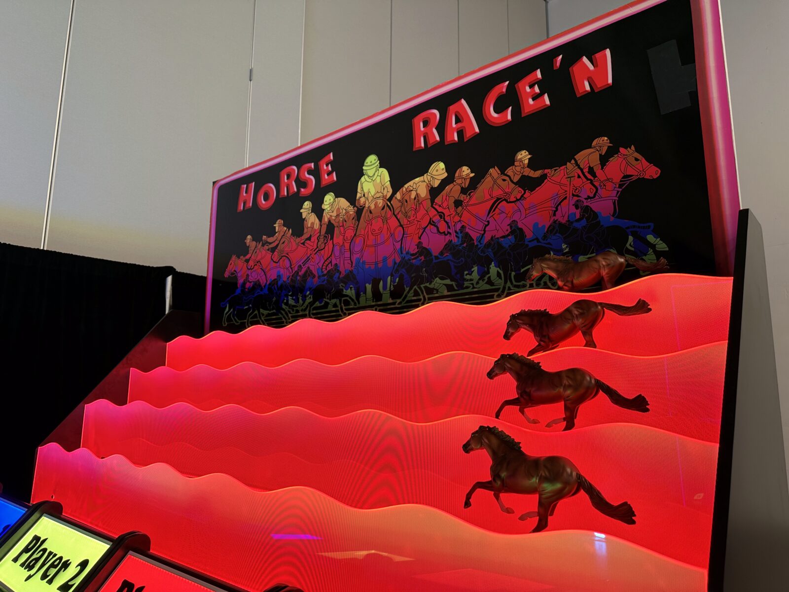 LED Roll-A-Ball Horse Race Game