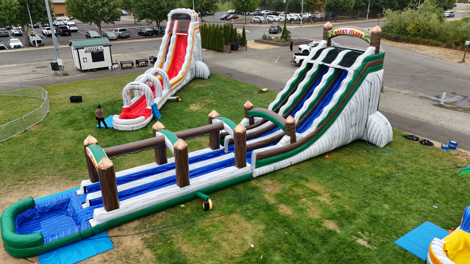 Rocky Island Water Slide
