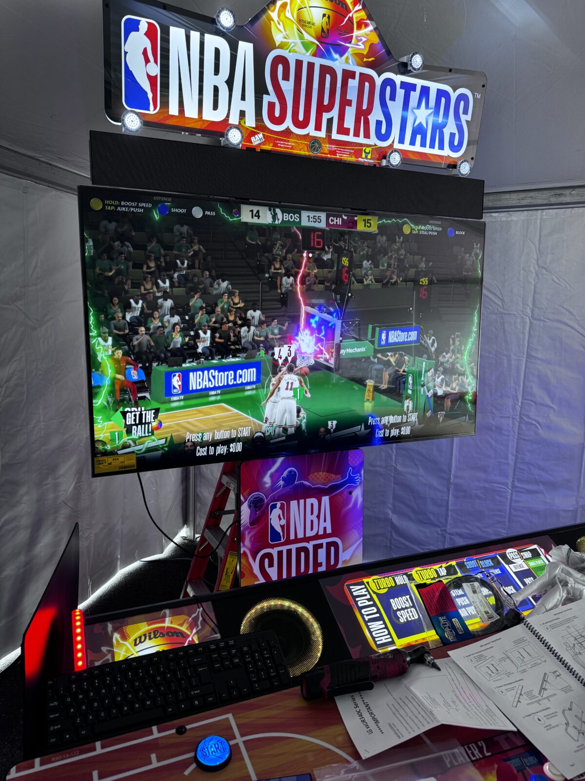 NBA Superstars Arcade Video Game