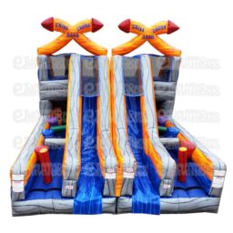 Criss Cross Inflatable Obstacle Course