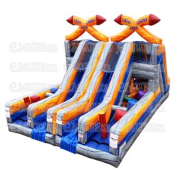 Criss Cross Inflatable Obstacle Course