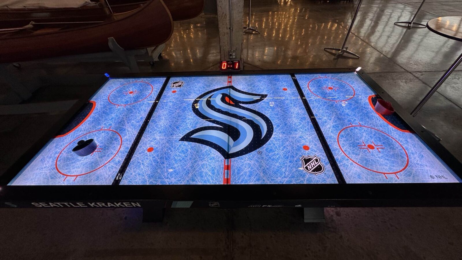 Seattle Kraken Air Hockey Table