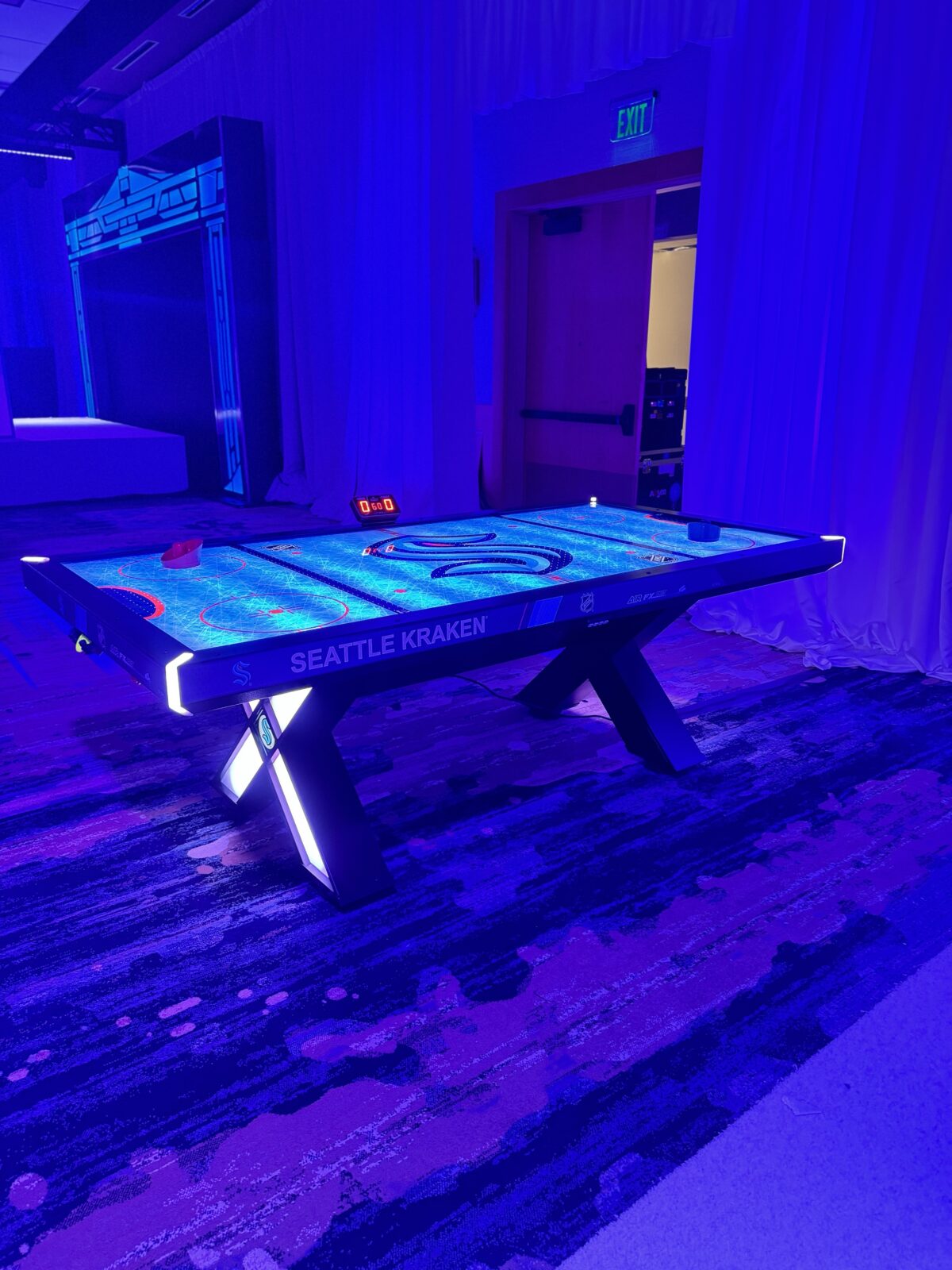 Seattle Kraken Air Hockey Table