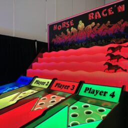 LED Roll-A-Ball Horse Race Game