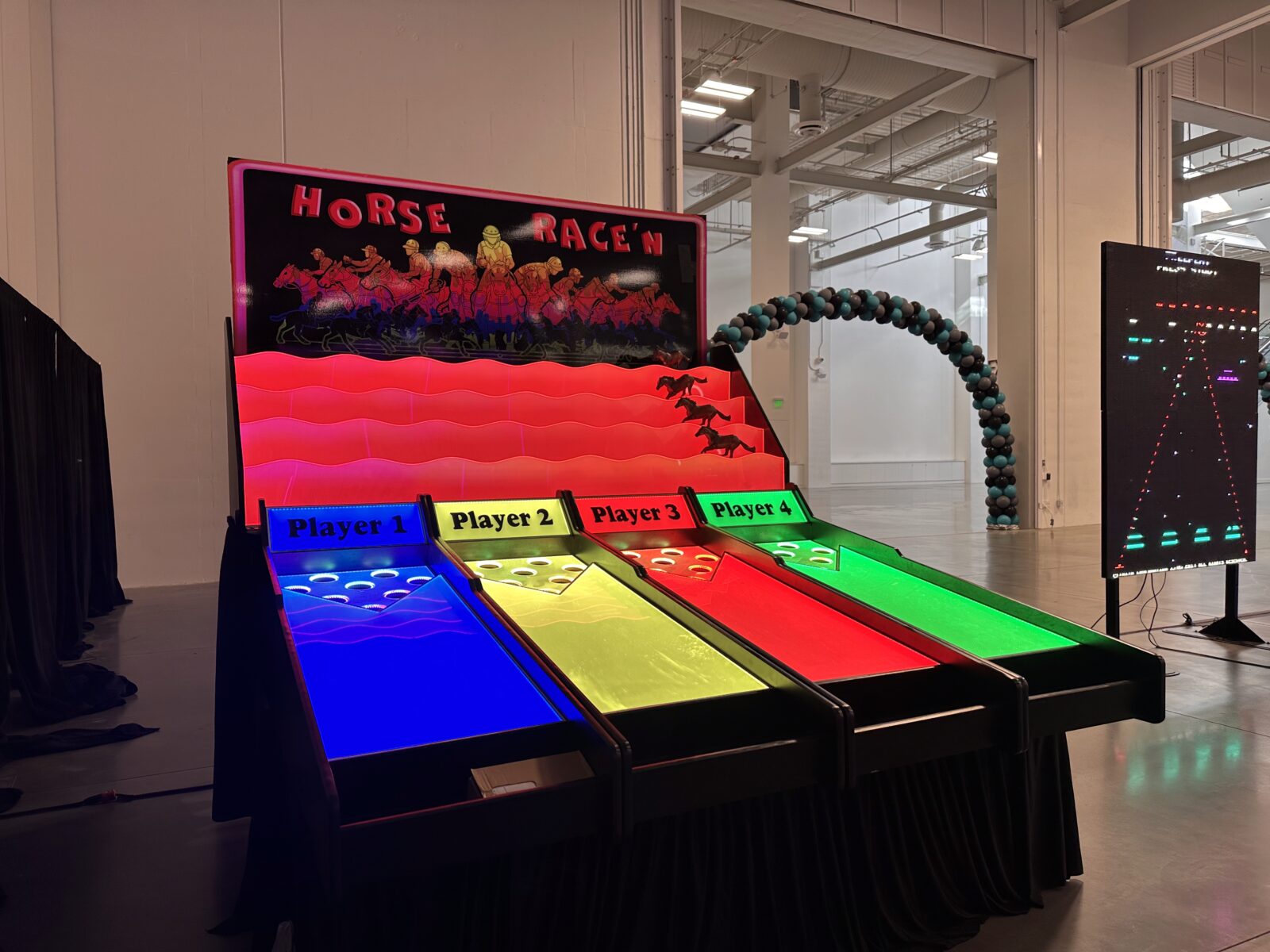 LED Roll-A-Ball Horse Race Game