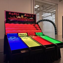 LED Roll-A-Ball Horse Race Game