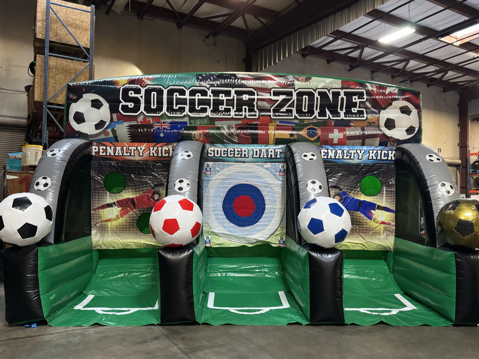 3 Lane Soccer Zone
