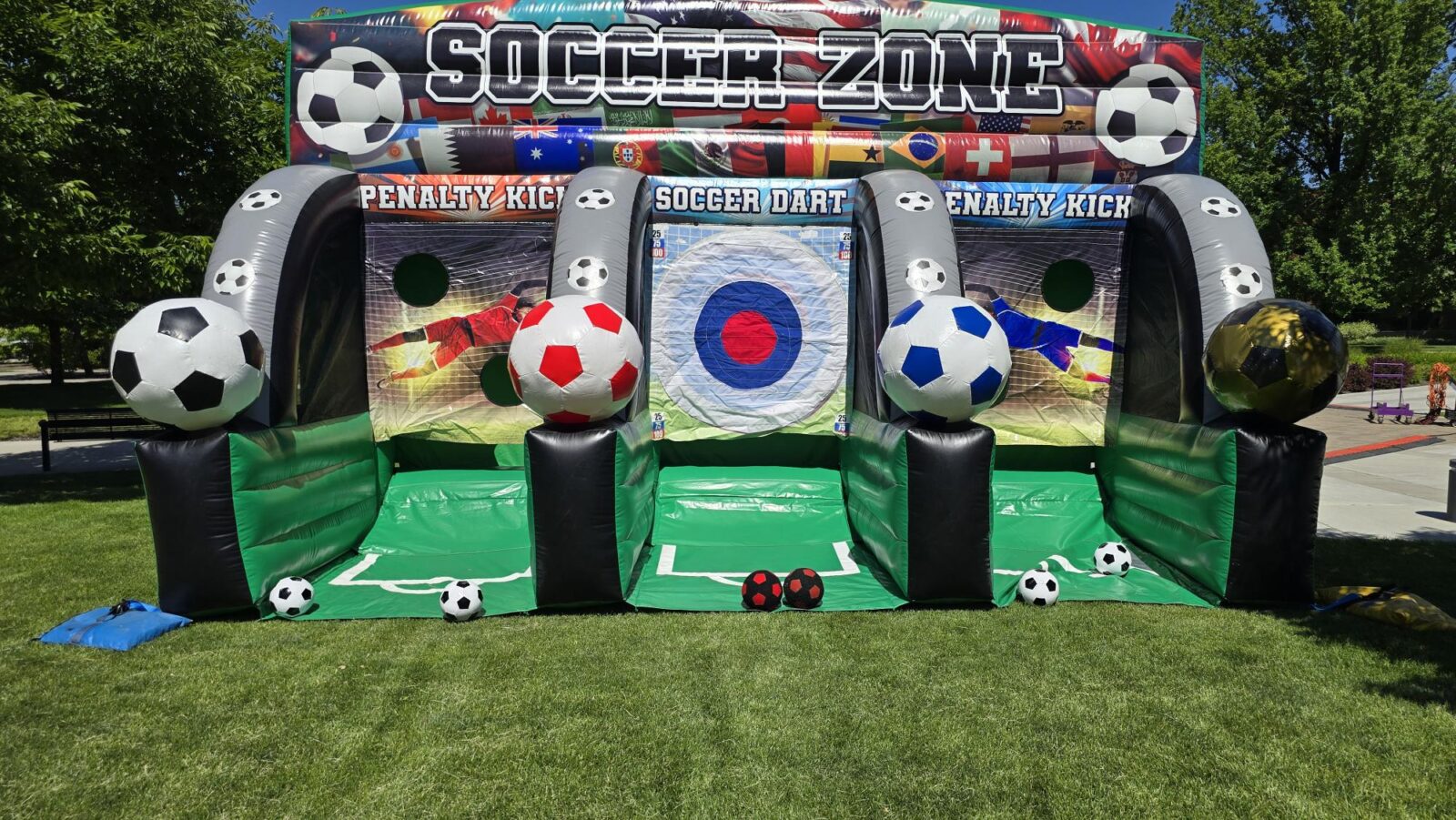 3 Lane Soccer Zone