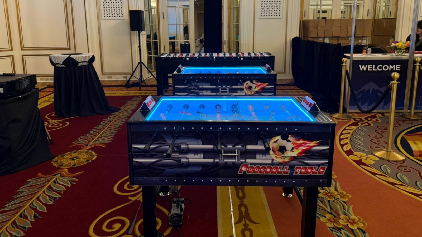 LED Deluxe Foosball Tables