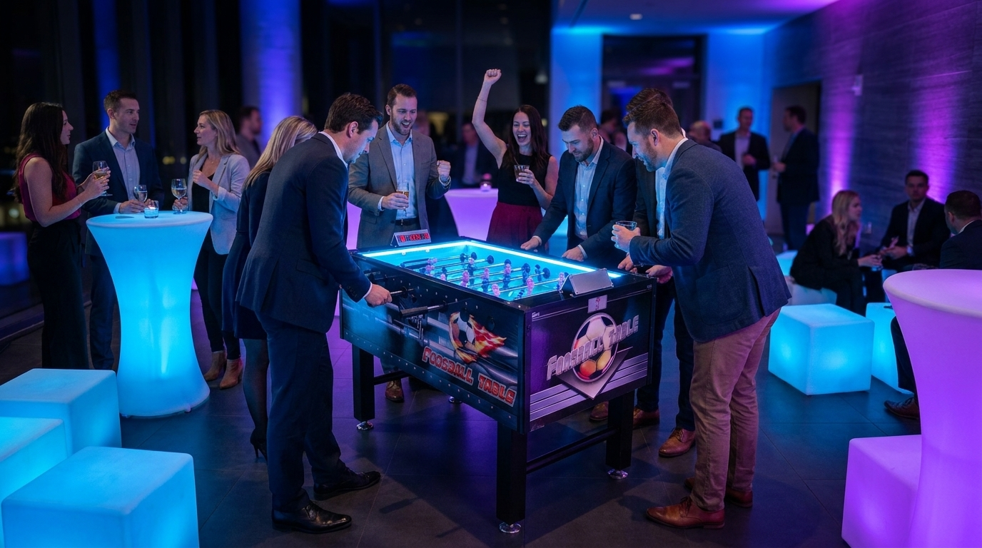 LED Deluxe Foosball Tables